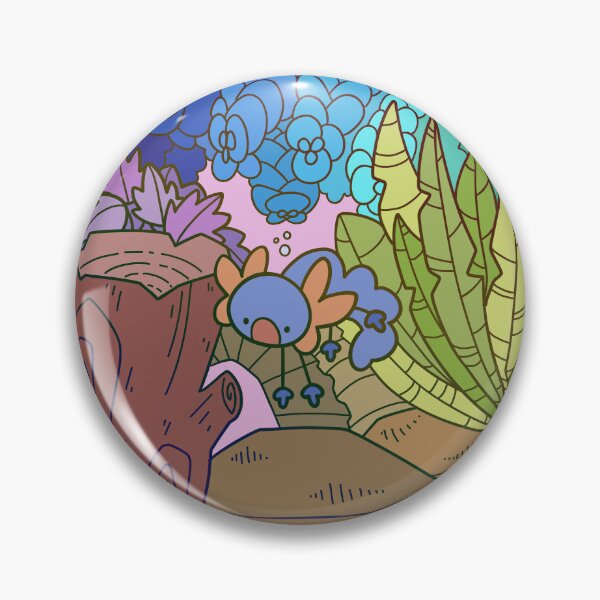 Item preview, Acuario Ajolote Arcoiris designed and sold by GoblinBrain.