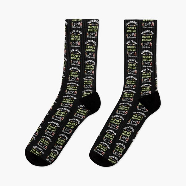 Item preview, Tough Enough To Be A Teacher's Assistant Crazy Enough To Love It The Best Teacher Green Design designed and sold by BestTeacher.