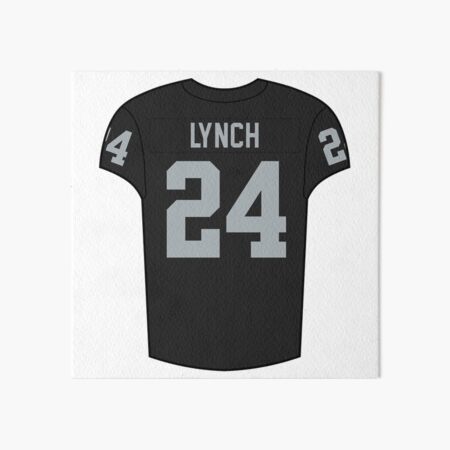 Marshawn Lynch Home Jersey Sticker for Sale by designsheaven