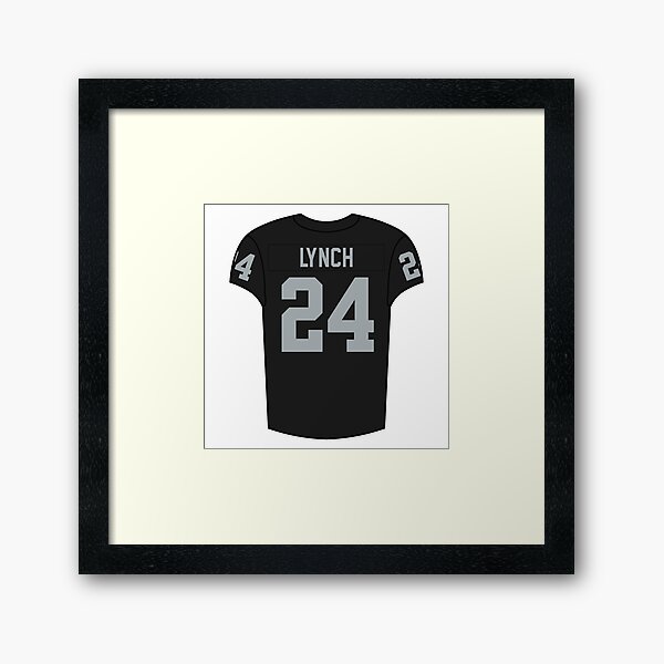 Marshawn Lynch Home Jersey Poster for Sale by designsheaven