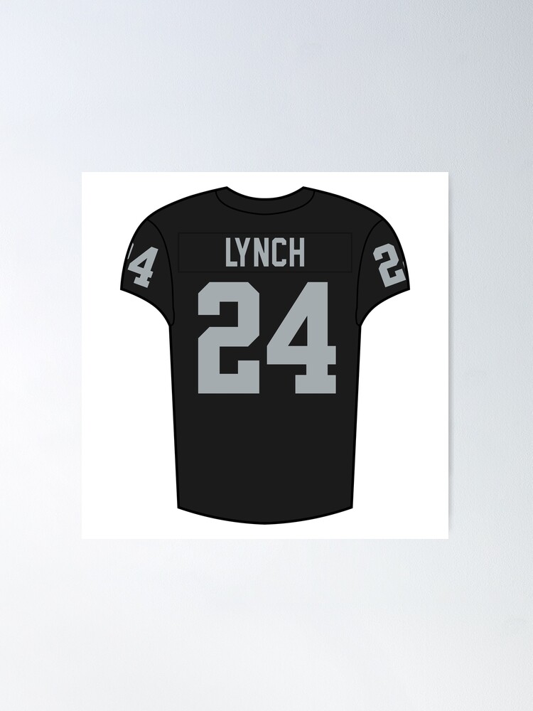 Black marshawn lynch sales jersey