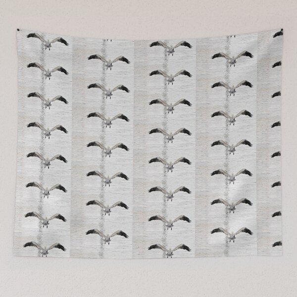 Item preview, Pelican Flying Over the Ocean designed and sold by ZenTimeInNature.