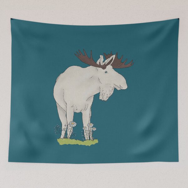 Item preview, Albino Moose designed and sold by misslovelymess.