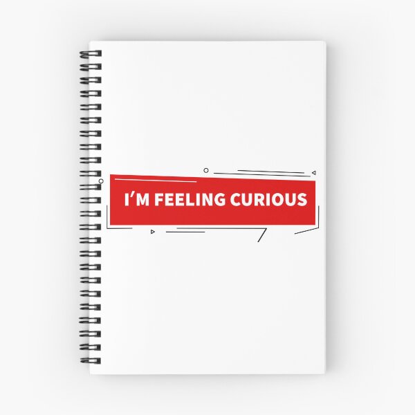 Item preview, "I'm feeling" curious designed and sold by Qitchup.