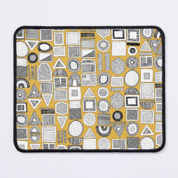 Item preview, frisson memphis bw yellow dash designed and sold by scrummy.