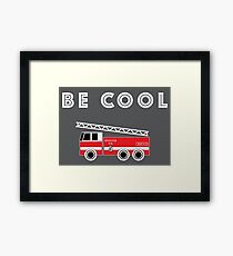 Be Cool Framed Print