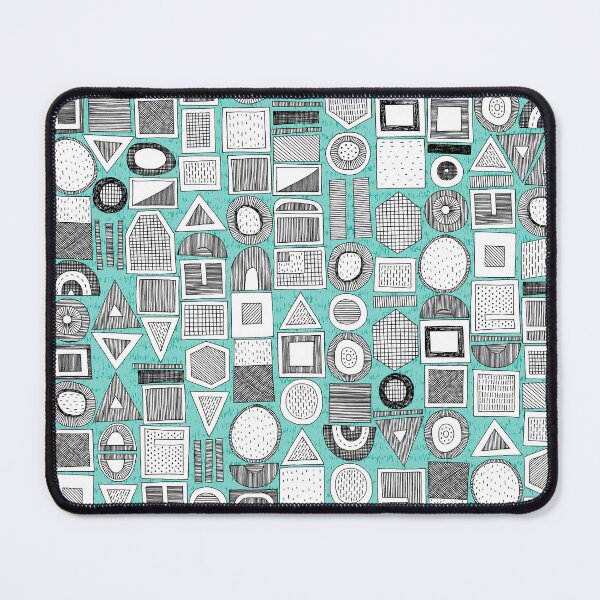 Item preview, frisson memphis bw aqua designed and sold by scrummy.