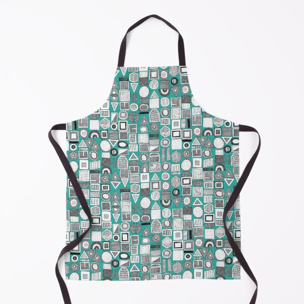 Item preview, frisson memphis bw aqua dash designed and sold by scrummy.