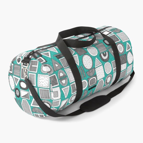 Item preview, frisson memphis bw aqua dash designed and sold by scrummy.