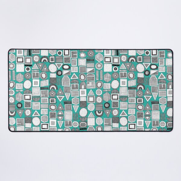 Item preview, frisson memphis bw aqua dash designed and sold by scrummy.