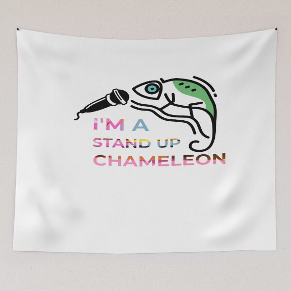 Item preview, I'm A Stand Up Chameleon designed and sold by surprise-to-me.