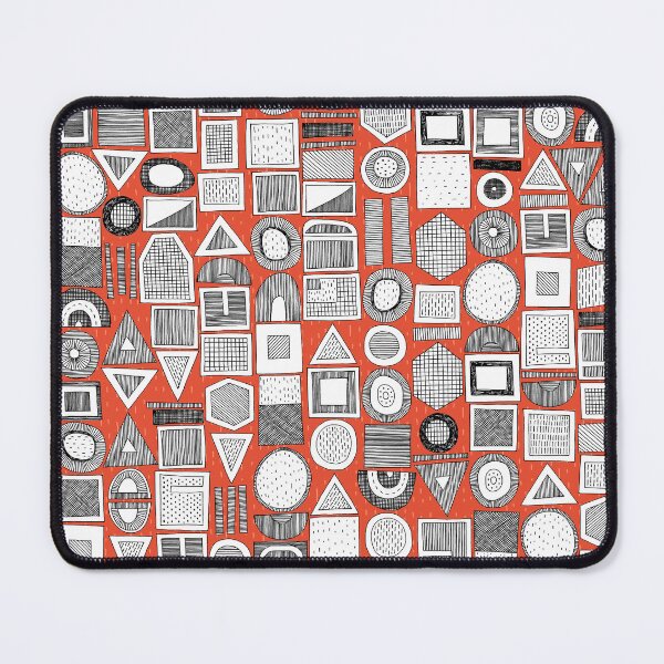 Item preview, frisson memphis bw orange dash designed and sold by scrummy.