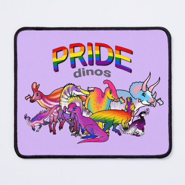 Item preview, Prideosaurs Family - Pride Month Dinosaurs designed and sold by saradrawspaleo.