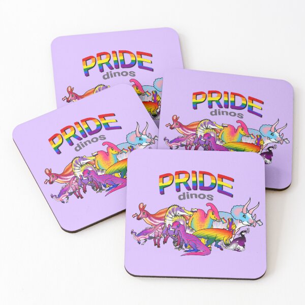Item preview, Prideosaurs Family - Pride Month Dinosaurs designed and sold by saradrawspaleo.