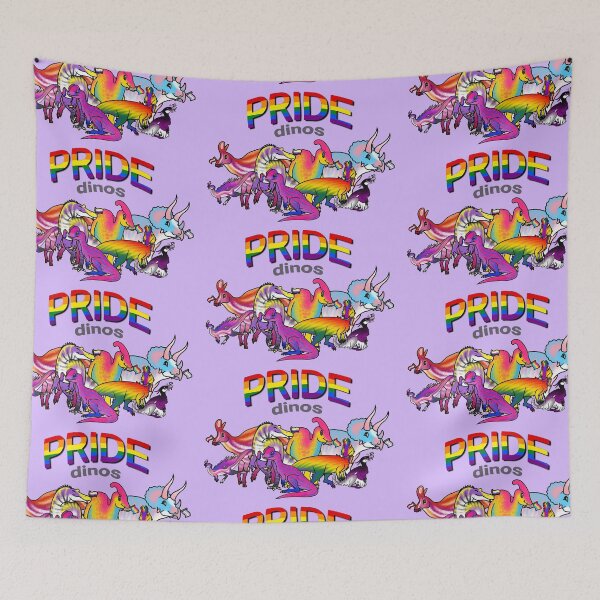 Item preview, Prideosaurs Family - Pride Month Dinosaurs designed and sold by saradrawspaleo.