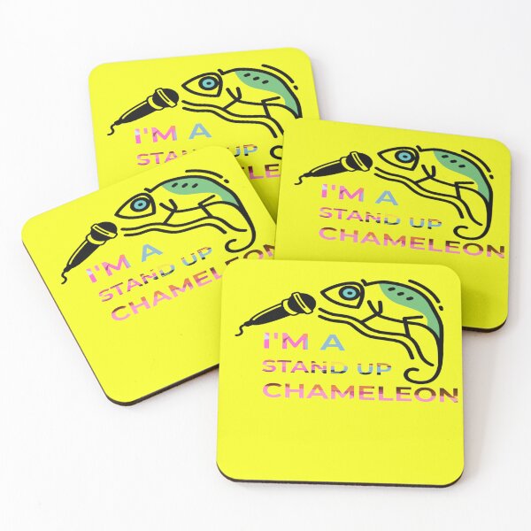 Item preview, I'm A Stand Up Chameleon designed and sold by surprise-to-me.