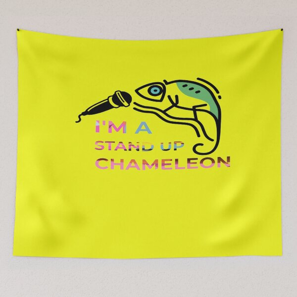 Item preview, I'm A Stand Up Chameleon designed and sold by surprise-to-me.