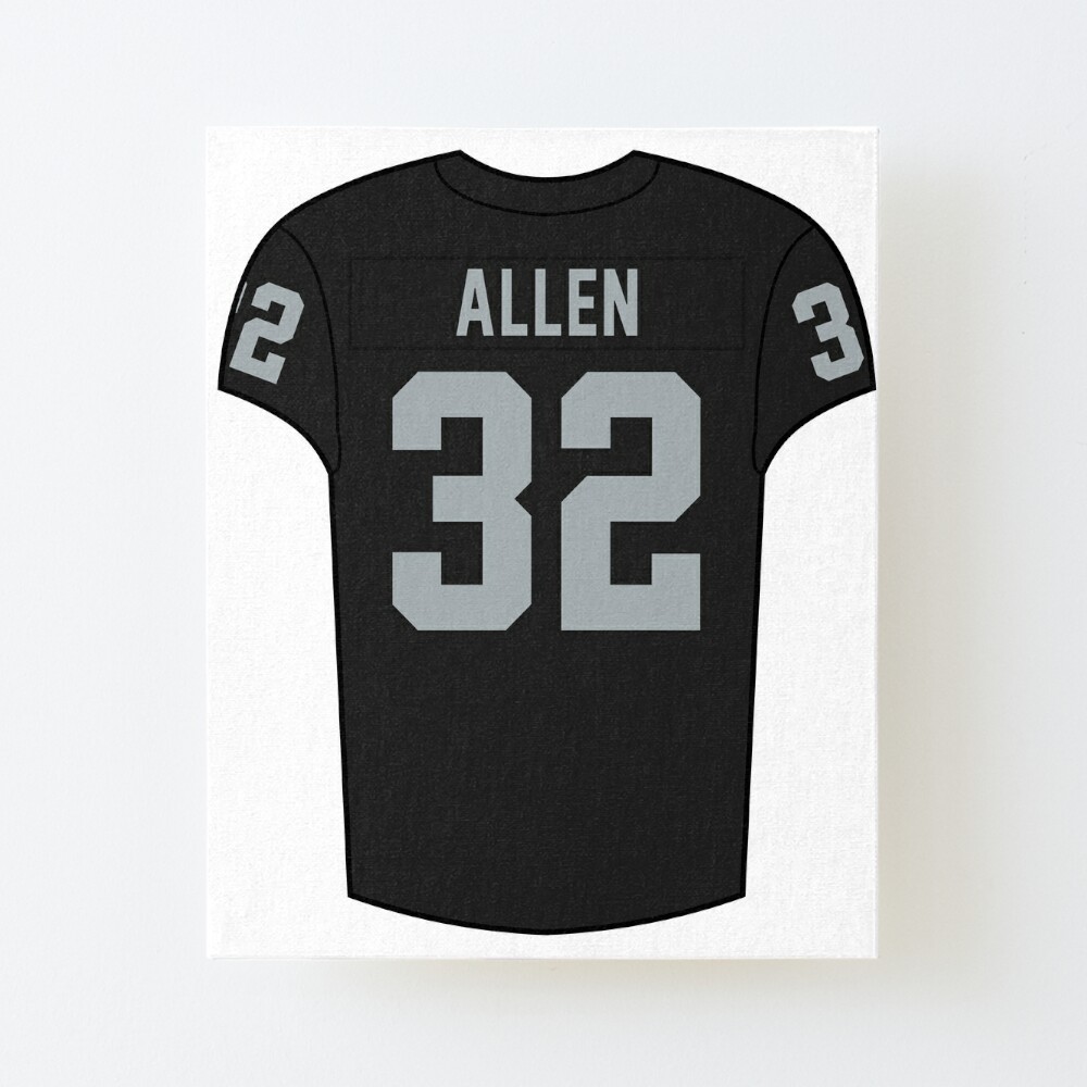 Marcus Allen Signed Custom Las Vegas Raiders Black Jersey