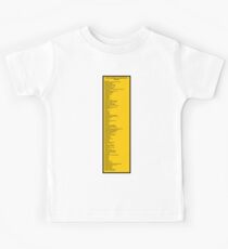 Library Sign - Nippon Decimal Classification System Kids Tee