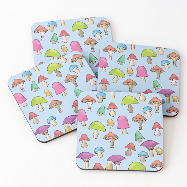 Item preview, colorful mushies designed and sold by kellbell-create.