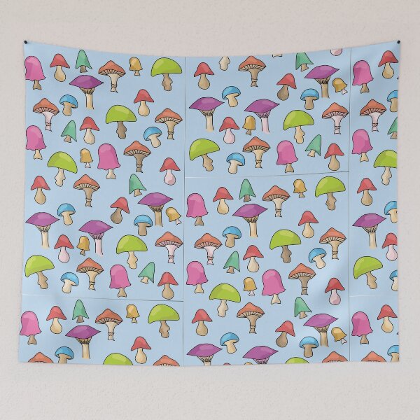 Item preview, colorful mushies designed and sold by kellbell-create.