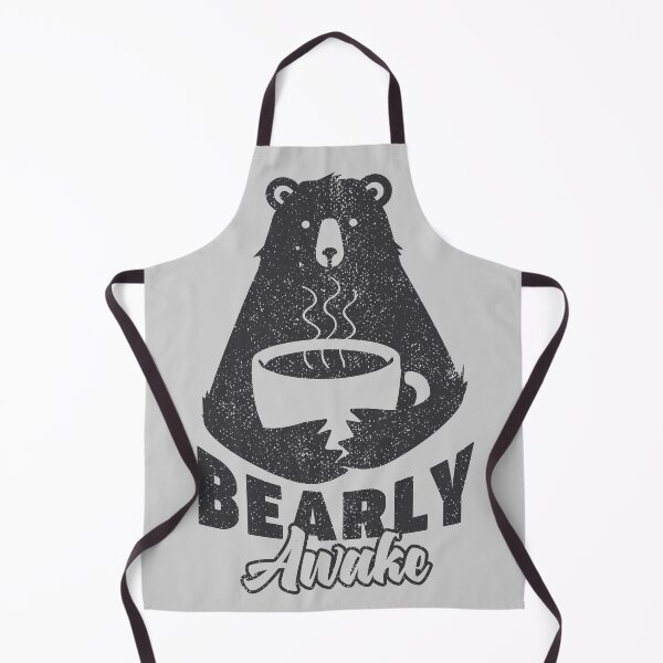 Item preview, Bearly Awake Coffee Drinking Bear Hug Hot Coffee designed and sold by bigraydesigns.