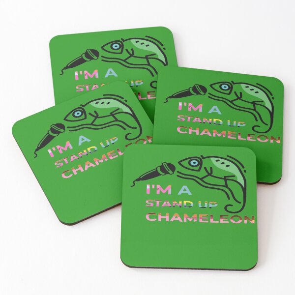 Item preview, I'm A Stand Up Chameleon designed and sold by surprise-to-me.