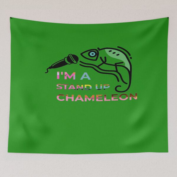 Item preview, I'm A Stand Up Chameleon designed and sold by surprise-to-me.