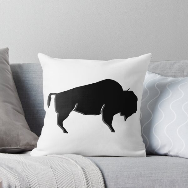 Item preview, Black Buffalo Bison Outline designed and sold by Michael Garber.