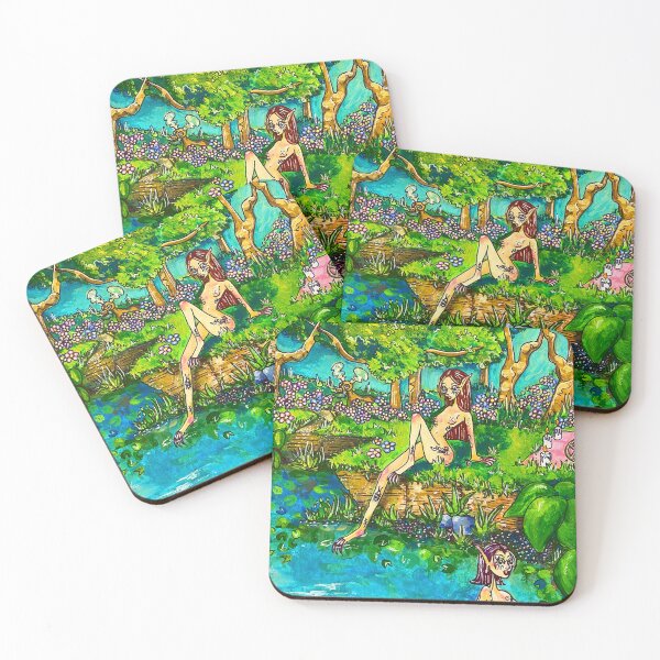 Item preview, Lagoon Nymphs  designed and sold by anemoneemporium.