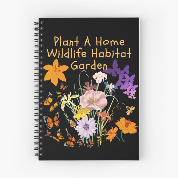 Item preview, Plant A Home Wildlife Habitat Garden Colorful Design designed and sold by EarthArtDesigns.
