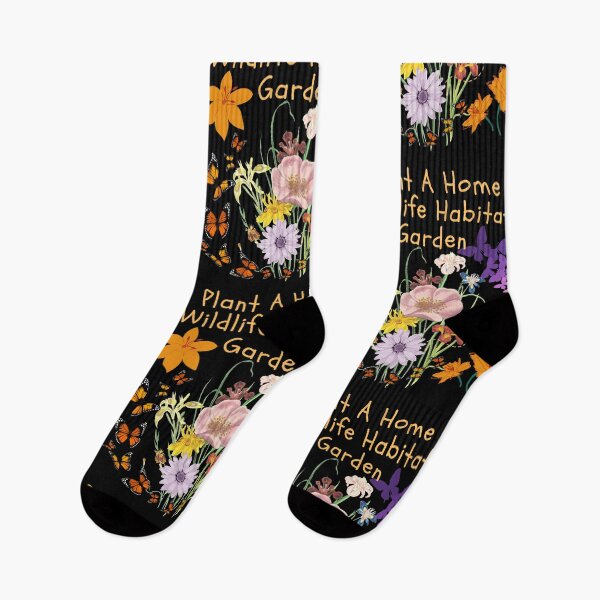 Item preview, Plant A Home Wildlife Habitat Garden Colorful Design designed and sold by EarthArtDesigns.
