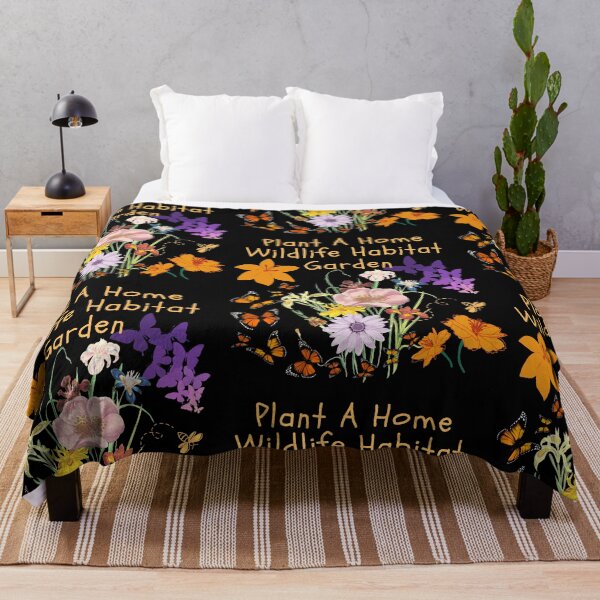 Item preview, Plant A Home Wildlife Habitat Garden Colorful Design designed and sold by EarthArtDesigns.