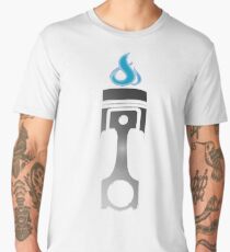 Blue Flame Piston Men's Premium T-Shirt