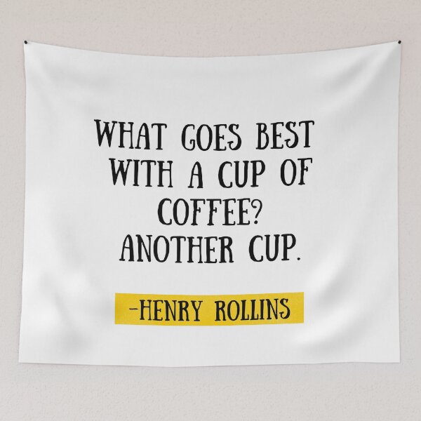 Item preview, What goes best with a cup of coffee? Another cup. designed and sold by E6Designs.