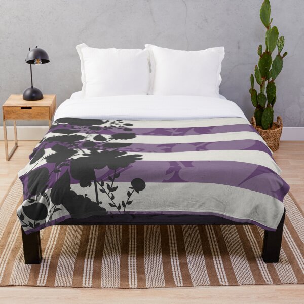 Item preview, FLORAL IN VIOLET designed and sold by AbsentisDesigns.