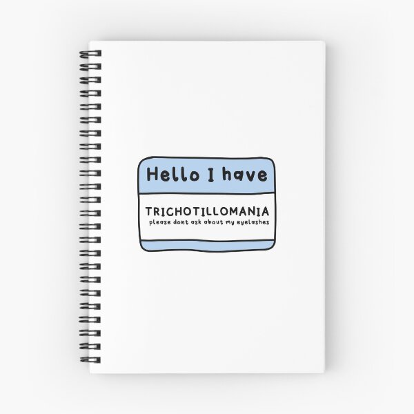 Item preview, Hello I have Trichotillomania designed and sold by emmavanya.