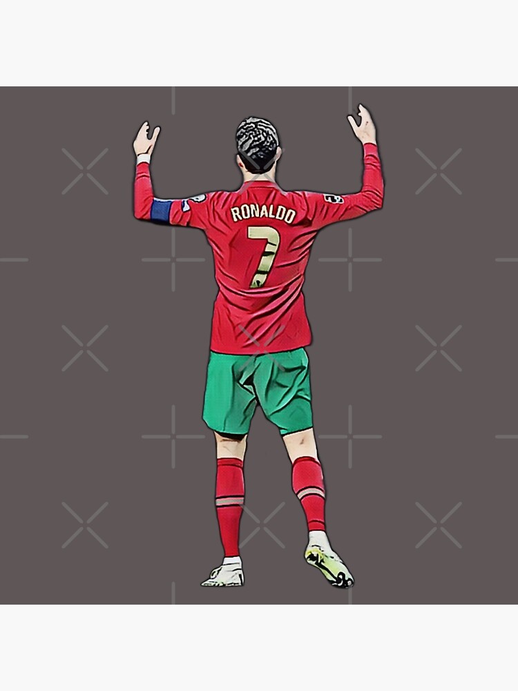 Cristiano Ronaldo - Siuuu | Art Board Print