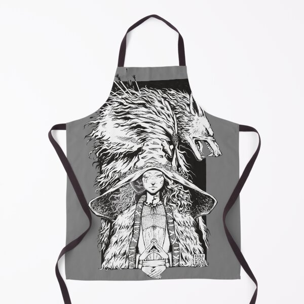 Item preview, Ranni and the Baleful Shadow - B&W designed and sold by Ailisolren.