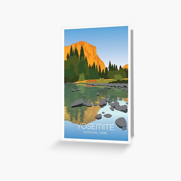 Yosemite National Park Greeting Card
