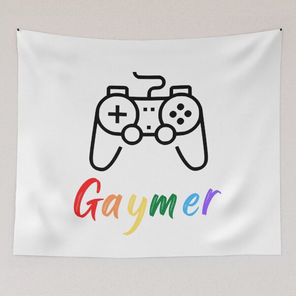 Item preview, Gaymer designed and sold by Dark Moon Art Studio.