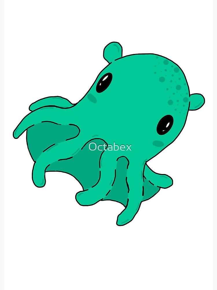Bloop Art Board Print for Sale by Octabex