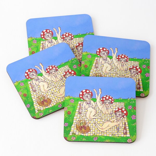 Item preview, Mushroom Gals designed and sold by anemoneemporium.