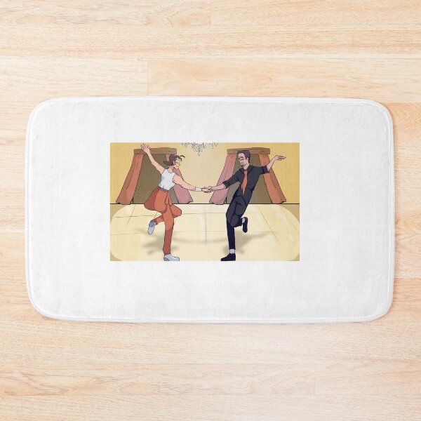 Item preview, Chell and Gordon freeman dacing designed and sold by Zootles.