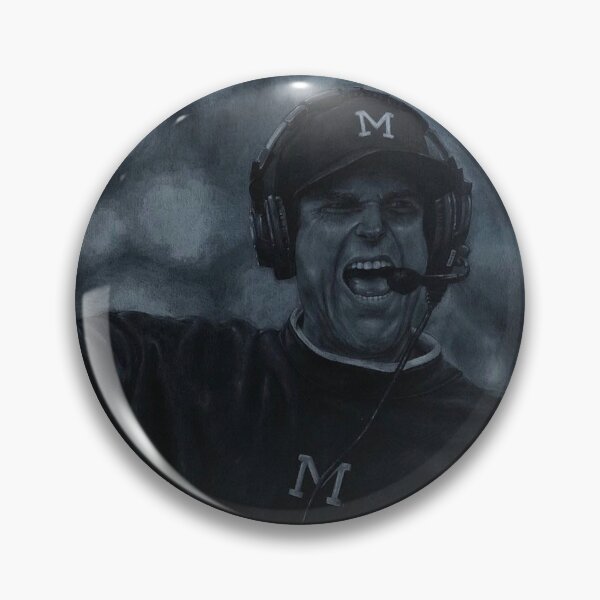 Item preview, University of Michigan Jim Harbaugh  designed and sold by anemoneemporium.