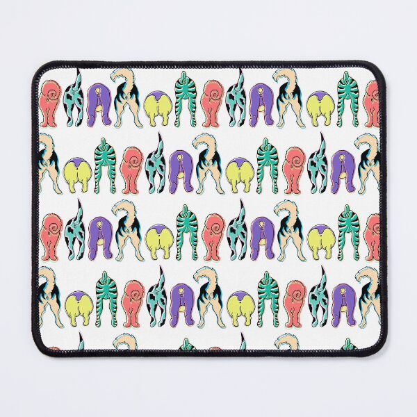 Item preview, Colorful Dog Butts Pattern designed and sold by ajoymoon.