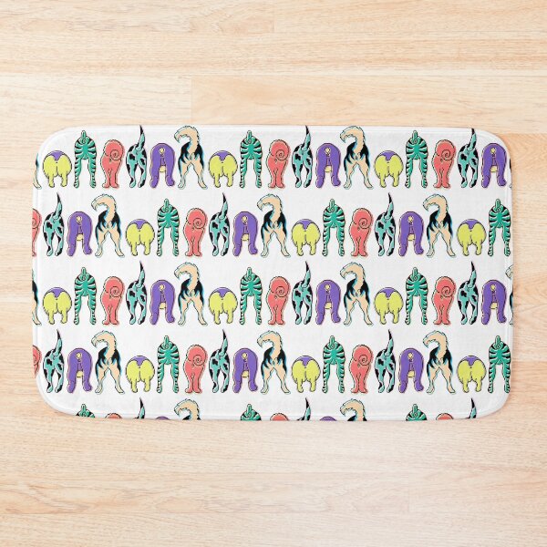 Item preview, Colorful Dog Butts Pattern designed and sold by ajoymoon.
