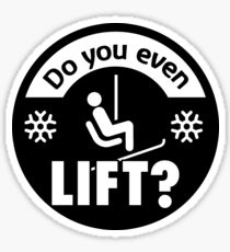 Do you even lift? Sticker