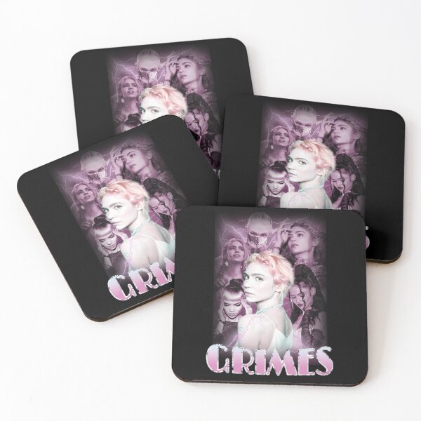 Item preview, Grimes Vintage Bootleg Shirt designed and sold by MARE STUDIOS.
