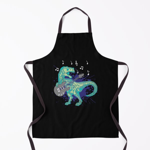 Item preview, a dinosaur playing a guitar designed and sold by happy gift art.
